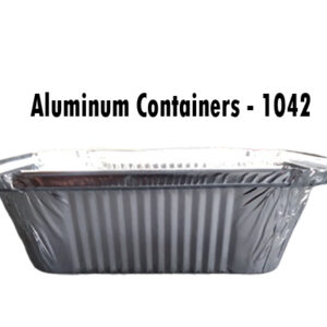Aluminum Containers - 1042