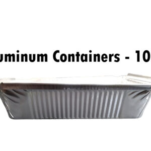 Aluminum Containers - 1077