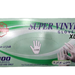 Vinyl Gloves Clear Xl