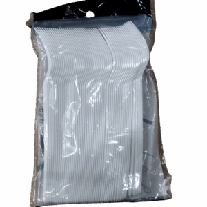 Plastic Fork White