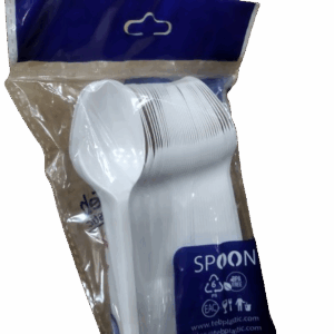 Plastic Spoon White