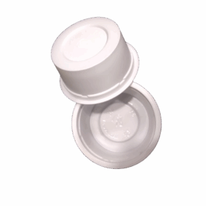 White Sauce Cup 3 Oz"+Lid