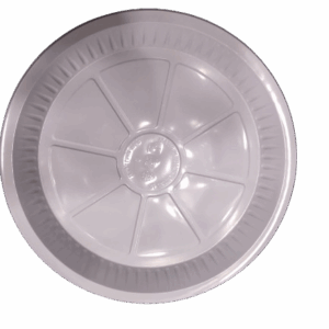 Plastic Plate Round White No:26