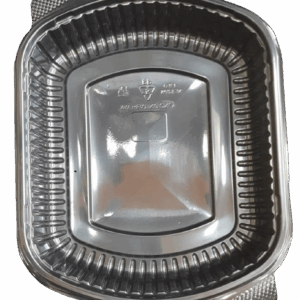 Black Container Cupco PP (1cpt)+Lid-Pcs