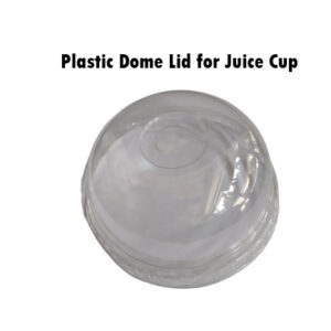 Plastic Dome Lid for Juice Cup