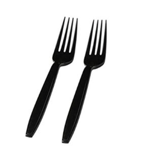 Plastic Fork Black HD