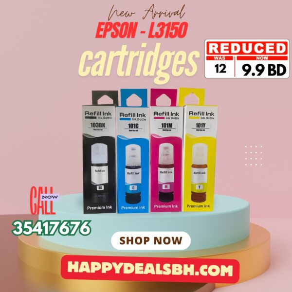 ESPON L3150 INK CARTRIDGES SET